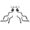 thumbnail image 2 of Flowmaster 817937 American Thunder Crossmember-Back Exhaust 2.5" 409 Stainless Dual Exit, 2 of 8