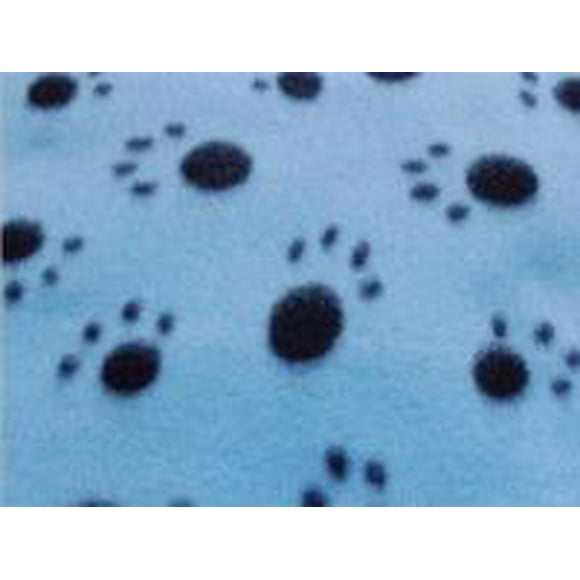 serony Pet paw print blanket, cat and dog mat