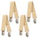 thumbnail image 4 of GOOHOCHY 4 piezas de clips para sábanas, correas ajustables para sujetar sábanas de colchón, correas de sujeción para sábanas., 4 of 8
