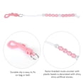 thumbnail image 1 of Bead Chain Score Counter,16g 21cm Bead Score Counter  Nylon with Artificial Shining Stone Supplies Black, 1 of 8