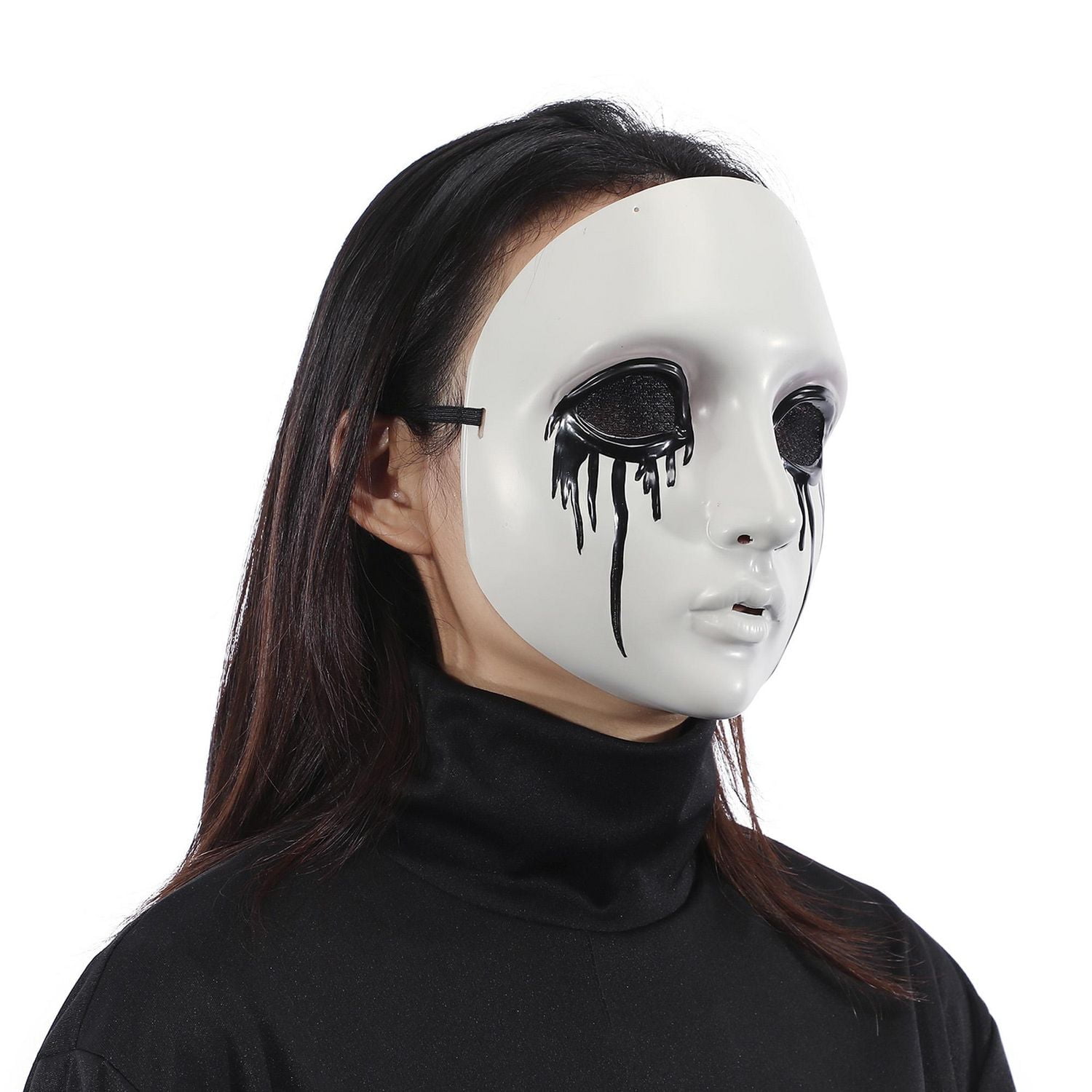 Façon de célébrer l'accessoire de costume de masque évanescent d'Halloween pour femmes adultes