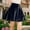 Navy#1, variant on SERTG Girls Ruffle Elastic Waist Party Skirt Soft Comfortable Spring Summer Fall School Style Short Skirt Everyday Wear for Kids(Gray,12-13 Years)