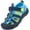 Blue, variant on STQ Water Shoes Boys Girls Quick Dry Sandals Kids Breathable Lightweight Soft Flexible Non Slip Adjustable Summer Beach Outdoor Sport Athletic Pool Rose Toddler Size T7