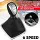 thumbnail image 3 of 6 Speed Car Gear Shift Knob Gaiter Boot Cover Lever Shifter Handle Stick Boot Gaitor for Renault Laguna Mk3 2007-2014, 3 of 5