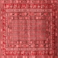 thumbnail image 1 of Ahgly Company Indoor Square Oriental Red Industrial Area Rugs, 5' Square, 1 of 4
