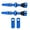 Blue, variant on Bike Valves Stem Caps for Tubeless Bike Tires 60mm Bicycles Tubeless Valves Stem