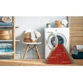 thumbnail image 2 of Ahgly Company Machine Washable Indoor Square Contemporary Red Area Rugs, 8' Square, 2 of 7