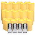 thumbnail image 1 of Velas LED sin llama CLTNIKET con control remoto, paquete de 24, 1 of 9
