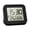 Black, variant on Black Lcd Digital Hygrothermograph Humidity Meter Temperature Gauge Multifunctional Clock Timer With Alarm And Countdown Black