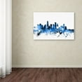 thumbnail image 3 of Trademark Fine Art "Los Angeles California Skyline II" Canvas Art by Michael Tompsett, 3 of 3