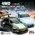 thumbnail image 5 of Coche teledirigido de drift a escala 1:24, tracción a las cuatro ruedas, control remoto de 2,4 GHz., 5 of 5