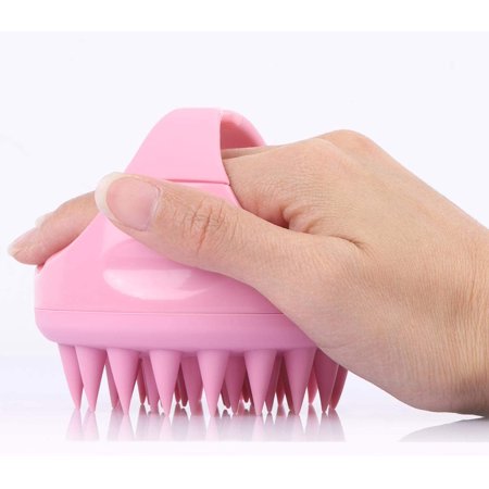 shampoo scrubber dandruff scalp silicone