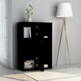 thumbnail image 4 of vidaXL Bookshelf Storage Shelf Shelving Unit Storage Cabinet Engineered Wood, 4 of 29