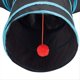 thumbnail image 5 of Juguetes de Tubo de Túnel para Gatos, Plegables en 3 Direcciones, Túneles para Gatos de Interior, Pelota de Juguete con Agujero Perforado para Gatos, Cachorros, Gatitos y Conejos, 5 of 6