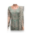 thumbnail image 5 of Sea Green Color Bridal Anarkali Gown,Cultural Wear for Women, 5 of 12