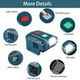 thumbnail image 4 of Power Source for Makita 18V Li-ion Battery Inverter Generator with Light USB, 4 of 8
