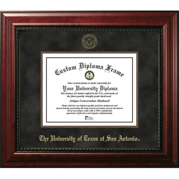 Campus Images TX948EXM-1411 11 x 14 in. University of Texas, San Antonio Executive Diploma Frame