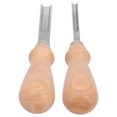 thumbnail image 3 of Skiving Knife,Edge Leather Beveler DIY Leathercraft Accessory Beveling Tool Top-Notch Performance, 3 of 14