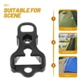 thumbnail image 2 of KAKOWELY rope tightener 10pcs Tent Rope Fasteners Plastic Tent Cord Buckle Fasteners Windproof Tent Rope Plastic Buckles Professional Tent Cord Fasteners Tent Wind Rope Tighteners, 2 of 4