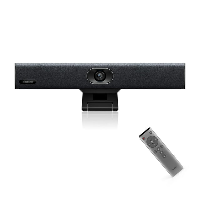 Cámara de videoconferencia Yealink UVC34 4K USB con micrófono y altavoz