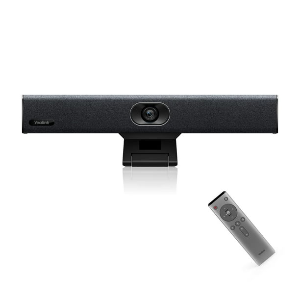 Cámara de videoconferencia Yealink UVC34 4K USB con micrófono y altavoz
