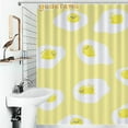 thumbnail image 4 of GUDETAMA Shower Curtain Cartoon Anime for Boys Grils Gift 55x72Inch（140x183cm）, 4 of 7