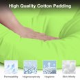 thumbnail image 4 of YEERSWAG 44x44x6 inch Papasan Seat Cushion Anti-fading Waterproof Egg Chair Cushion,Leisure Hanging Basket Swing Garden Yard Rattan Chair Mats Round Cushion (Only Cushion), 4 of 12