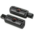 thumbnail image 1 of Krator Black Skull Foot Pegs Compatible with Honda 1100 Shadow Spirit 1999-2007 (Rear Only), 1 of 4