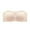 Beige, variant on Strapless Bralette for Ladies Casual Invisible Sexy Lift Adjustable Latex Everyday Underwear