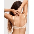 thumbnail image 2 of Sostén DOBREVA 42B Balconette de Encaje Push Up Beige, 2 of 8