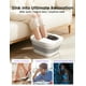 thumbnail image 5 of Spa para pies RIKE plegable con calor, burbujas, luz roja de 35 a 48 °C, 5 of 8