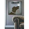 thumbnail image 2 of Epic Graffiti 'Labrador Coffee Co' by Ryan Fowler, Canvas Wall Art, 37"x37", 2 of 2