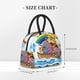 thumbnail image 2 of Easygdp Rainbow Animals on Noah's Ark Bolsa de Almuerzo Insulada Grande, Forro de Aluminio, Diseño Espacioso, a Prueba de Fugas, Ideal para Trabajo, Picnics, Viajes y Actividades al Aire Libre, 2 of 6