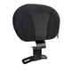 thumbnail image 3 of Respaldo del asiento del pasajero de la motocicleta cómodo soporte fuerte Stabe Balance extraíble Universal para motocicleta negro, 3 of 5