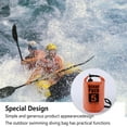 thumbnail image 4 of Waterproof Bags Multifunctional Outdoor Backpack Large-Capacity Equipment Foldable Kayak Rafting Bag Pool Beach Sports Orange 5L Single Shoulder, 4 of 9