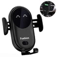 thumbnail image 2 of Wireless Car Charger,Qi Fast Charging Auto-Clamping Car Phone Holder, Air Vent Windshield Dashboard Car Phone Mount,for iPhone Samsung LG, 2 of 9