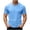 ZA-Light Blue mens t-shirts, variant on Summer Tees for Men Plain Short Sleeve T Shirts Solid Color Lightweight Crewneck Tee Casual T-Shirts for Daily Wear Workout Light Blue L