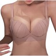 thumbnail image 2 of TMOYZQ Bras for Women Full Coverage Wireless Bra Minimizer for Large Bust Seamless No Underwire Comfort Non Padded Push Up Everday Bra, 2 of 3