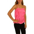 thumbnail image 2 of GUESS Womens Amari Liquid Cami Tank Top, Pink, Large, 2 of 4