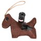 thumbnail image 1 of Dispensador portátil de bolsas de basura para perros, simulación de fieltro, bolsa de basura para animales, contenedor con rollo de bolsa de basura para mascotas, suministros para exteriores (marrón, estilo perro) esquí esquí Gafas de esquí, 1 of 1