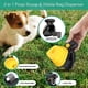 thumbnail image 4 of Recogedor de desechos sanitarios portátil para mascotas con dispensador de bolsas, recogedor de desechos sanitarios para perros y gatos (1 pieza, amarillo), 4 of 5