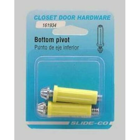 

1PK Prime Line 161934 Bi-Fold Door Bott Pivot 2-Pack