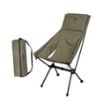 thumbnail image 1 of Marco de Aleación de Aluminio para Acampar Al Aire Libre, Sillón, Taburete, Silla Plegable Portátil Ligera para Picnic, Playa, , Viaje, Patio 88cmx60cmx96cm Verde, 1 of 4