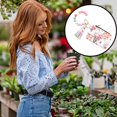 thumbnail image 2 of asddcavvf Silicone Bracelet Floral Folding Card Holder Printed Leather Wallet Keychain Includes Keyc, 2 of 6