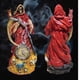 thumbnail image 2 of Imágenes Santa Muerte Tiempo (Rojo), 2 of 4