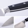 thumbnail image 4 of Cuchillo de chef Messermeister Meridian Elite 9 pulgadas Stealth, 4 of 5