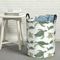 thumbnail image 5 of Goofa Cute Turtle Printed Circular Hamper,Laundry Basket with Handles,Storage Baskets Foldable,Large Capacity Laundry Hamper-Small, 5 of 8