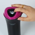 thumbnail image 3 of FeiraDeVaidade  Mini Car Garbage Can With Lid Car Trash Can Door Seat Back Visor Trash Bin Organizer Storage Box Garbage Dust Case, 3 of 6