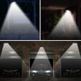 thumbnail image 3 of Paquete de 2 luces solares para exteriores, 48/56 luces solares LED para patio, cerca, jardín, patio, puerta de entrada, cobertizo, 3 of 5