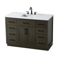 thumbnail image 6 of Elegant Kitchen and Bath Alden 48 inch Single Bathroom Vanity in Mocha Brown, 6 of 10